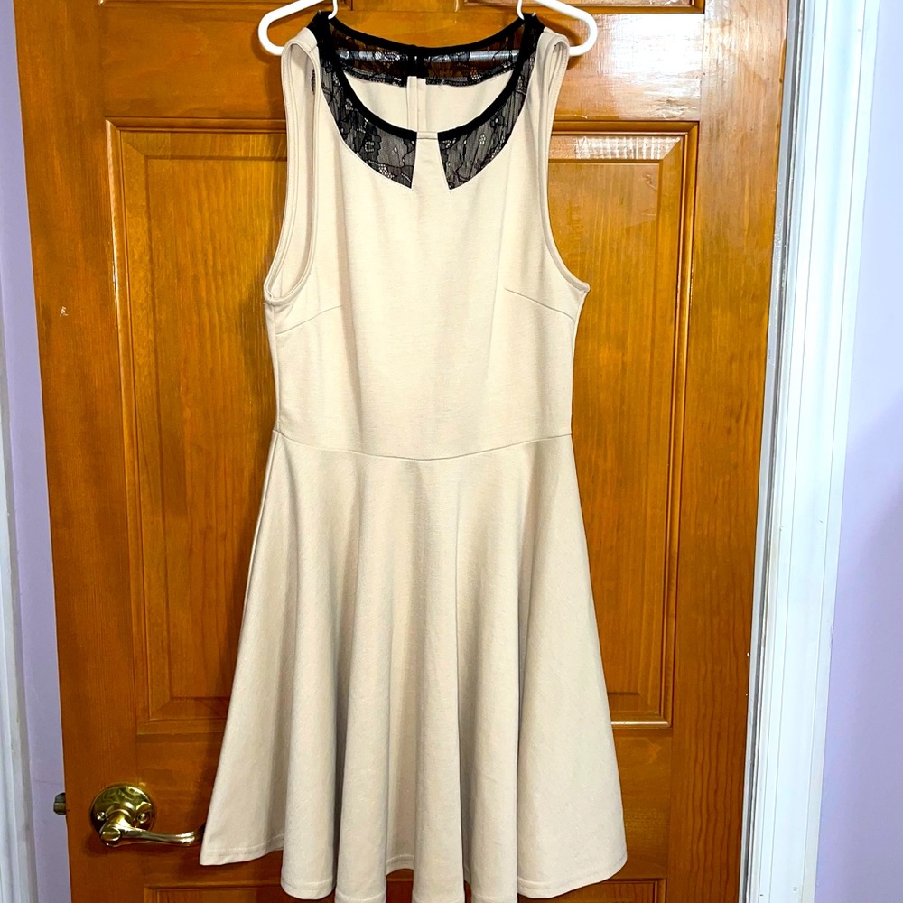 Blush A-Line Dress